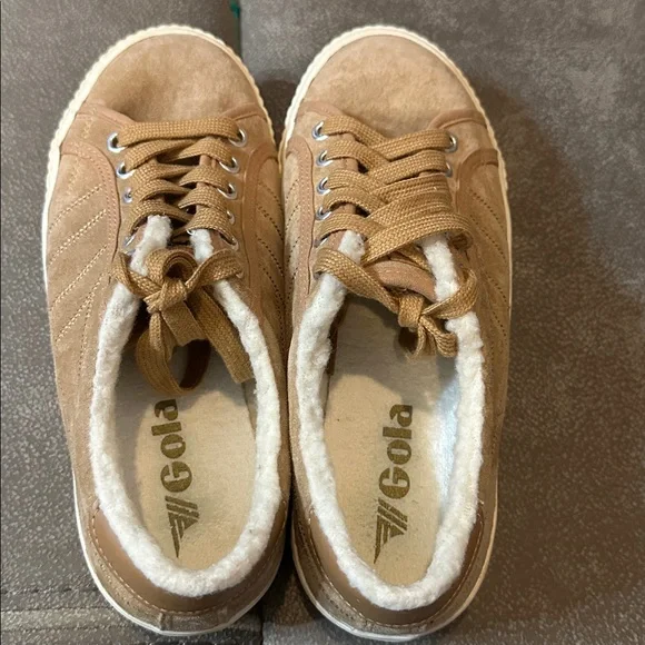 Gola Nordic Plimsolls leather shoes - Picture 5 of 8